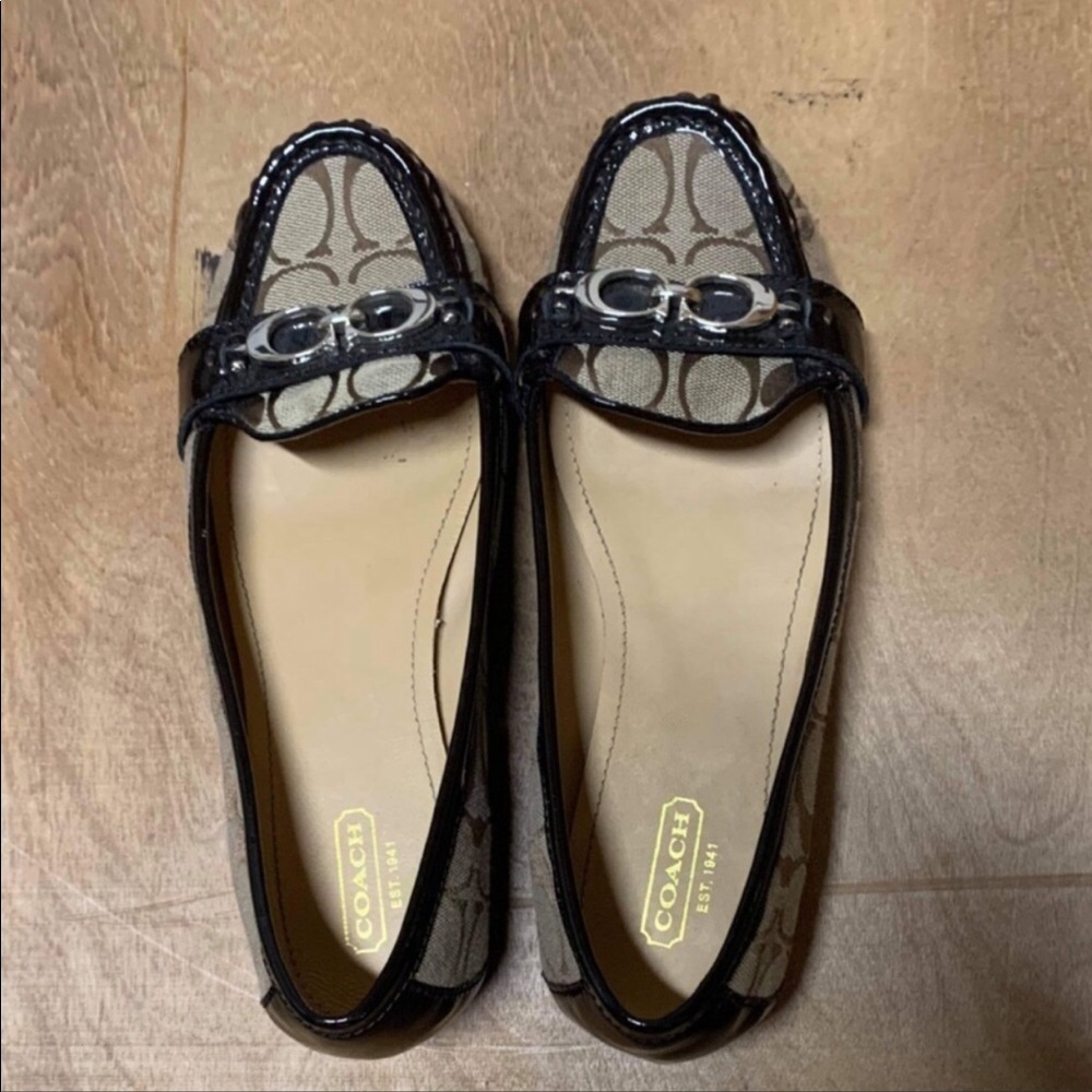 authentic coach flats
